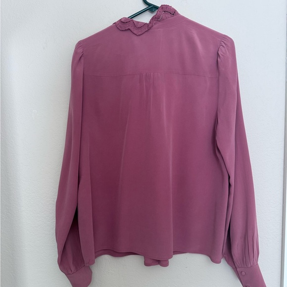Sezane Chlo Rosewood Blouse - Picture 3 of 5